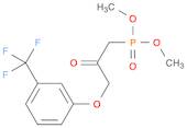 Dimethyl [2-oxo-3-[3-(trifluoromethyl)phenoxy]propyl]phosphonate