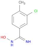 3-CHLORO-N-HYDROXY-4-METHYL-BENZAMIDINE