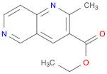 2-METHYL-1,6-NAPHTHYRIDINE-3-CARBOXYLATE, ETHYL ESTER