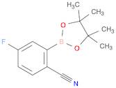 2-Cyano-5-fluorophenylboronic acid pinacol ester