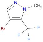 4-Bromo-1-methyl-5-(trifluoromethyl)-1H-pyrazole