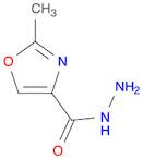 4-Oxazolecarboxylicacid,2-methyl-,hydrazide(9CI)