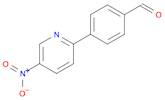 4-(5-NITRO-2-PYRIDINYL)BENZENECARBALDEHYDE