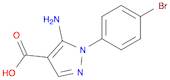 5-AMINO-1-(4-BROMO-PHENYL)-1H-PYRAZOLE-4-CARBOXYLIC ACID