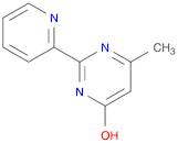 4-HYDROXY-6-METHYL-2-(2-PYRIDYL)PYRIMIDINE