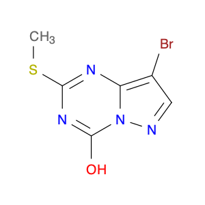 8-Bromo-2-(methylthio)pyrazolo[1,5-a][1,3,5]triazin-4-ol