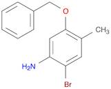 5-(BENZYLOXY)-2-BROMO-4-METHYLANILINE