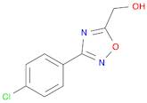 [3-(4-CHLOROPHENYL)-1,2,4-OXADIAZOL-5-YL]METHANOL