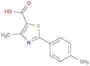 4-METHYL-2-(4-METHYLPHENYL)-1,3-THIAZOLE-5-CARBOXYLIC ACID