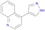 4-(1H-pyrazol-4-yl)quinoline