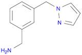 1-[3-(AMINOMETHYL)BENZYL]-1H-PYRAZOLE 97+%3-(1H-PYRAZOL-1-YLMETHYL)BENZYLAMINE