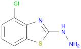 2(3H)-Benzothiazolone,4-chloro-,hydrazone(9CI)