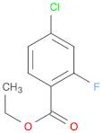 ETHYL 4-CHLORO-2-FLUOROBENZOATE