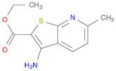 ethyl 3-amino-6-methylthieno[2,3-b]pyridine-2-carboxylate