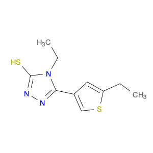 4-Ethyl-5-(5-ethylthiophen-3-yl)-4H-1,2,4-triazole-3-thiol