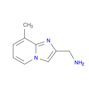 Imidazo[1,2-a]pyridine-2-methanamine, 8-methyl- (9CI)