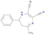 5-METHYL-7-PHENYL-6,7-DIHYDRO-1H-1,4-DIAZEPINE-2,3-DICARBONITRILE