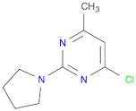 4-CHLORO-6-METHYL-2-(1-PYRROLIDINYL)PYRIMIDINE