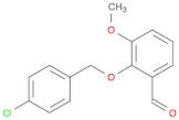 2-[(4-CHLOROBENZYL)OXY]-3-METHOXYBENZALDEHYDE