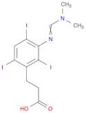 3-[[(dimethylamino)methylene]amino]-3-(2,4,6-triiodophenyl)propionic acid