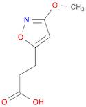 3-(3-Methoxy-5-isoxazolyl)propanoic acid