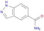 1H-Indazole-5-carboxamide(9CI)