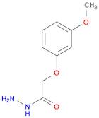 2-(3-METHOXYPHENOXY)ACETOHYDRAZIDE