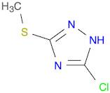 5-chloro-3-(methylthio)-1H-1,2,4-triazole