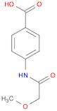 4-[(methoxyacetyl)amino]benzoic acid