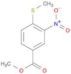 methyl 4-(methylsulfanyl)-3-nitrobenzenecarboxylate