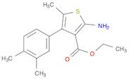 2-AMINO-4-(3,4-DIMETHYL-PHENYL)-5-METHYL-THIOPHENE-3-CARBOXYLIC ACID ETHYL ESTER