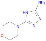 5-(4-morpholinyl)-1H-1,2,4-triazol-3-amine