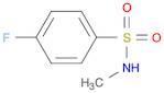 4-Fluoro-N-methylbenzenesulphonamide