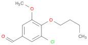 4-butoxy-3-chloro-5-methoxybenzaldehyde