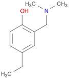 2-[(dimethylamino)methyl]-4-ethylbenzenol