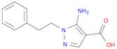 5-amino-1-(2-phenylethyl)-1H-pyrazole-4-carboxylic acid