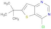 6-T-BUTYL-4-CHLOROTHIENO[3,2-D]PYRIMIDINE