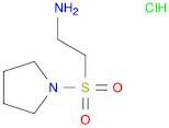 2-(PYRROLIDINE-1-SULFONYL)-ETHYLAMINEHYDROCHLORIDE