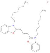 3,3'-DIHEPTYLOXACARBOCYANINE IODIDE