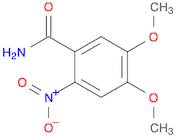 3,4-DIMETHOXY-6-NITROBENZAMIDE