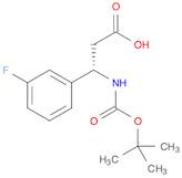 BOC-(S)-3-AMINO-3-(3-FLUORO-PHENYL)-PROPIONIC ACID