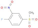 4-METHYLSULFONYL-2-NITROFLUOROBENZENE