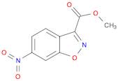 METHYL 6-NITRO-1,2-BENZISOXAZOLE-3-CARBOXYLATE