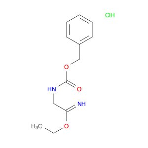 Ethyl 2-(((benzyloxy)carbonyl)amino)acetimidate hydrochloride