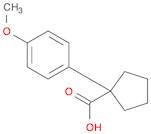 1-(4-METHOXYPHENYL)-1-CYCLOPENTANECARBOXYLIC ACID