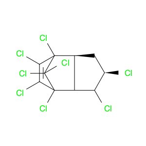 rel-(1R,2R,3aS,4S,7R,7aS)-1,2,4,5,6,7,8,8-Octachloro-2,3,3a,4,7,7a-hexahydro-4,7-methano-1H-indene