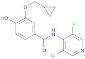 3-(cyclopropylmethoxy)-N-(3,5-dichloropyridin-4-yl)-4-hydroxybenzamide