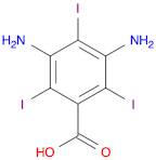 3,5-diamino-2,4,6-triiodobenzoic acid