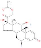 6α,9-difluoro-11β,17,21-trihydroxypregna-1,4-diene-3,20-dione 21-acetate