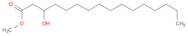 Hexadecanoic acid, 3-hydroxy-, methyl ester